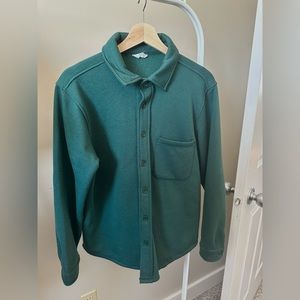 Deep green colour shacket 🍀